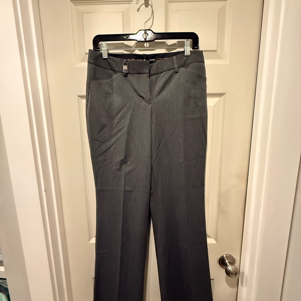Express Editor Women's Pants Gray